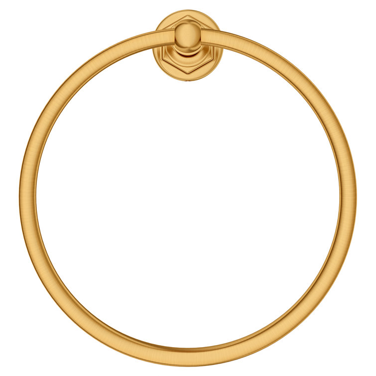 Oak discount towel ring